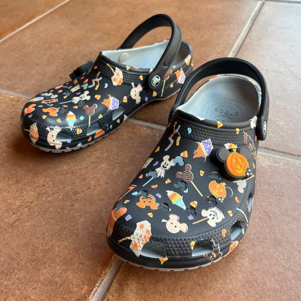 Crocs Disney X Halloween Crocs Clogs Cute Cartoon Colorful Micky Mouse W 9 M 7